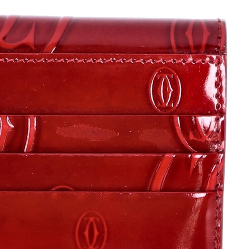 Cartier カルティエ 財布 ブランド財布 長財布 二つ折り財布 ロングウォレット レディース レッド 赤/ハッピーバースデー二つ折り長財布/L3001515//7613268701614/ABランク/75