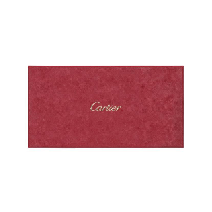 Cartier カルティエ 財布 ブランド財布 長財布 二つ折り財布 ロングウォレット レディース レッド 赤/ハッピーバースデー二つ折り長財布/L3001515//7613268701614/ABランク/75