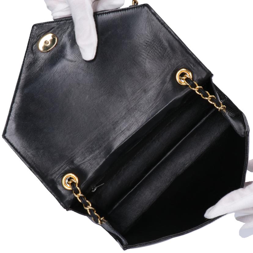 CHANEL シャネル/ココマークリザードチェーンショルダー//3622377/Bランク/75