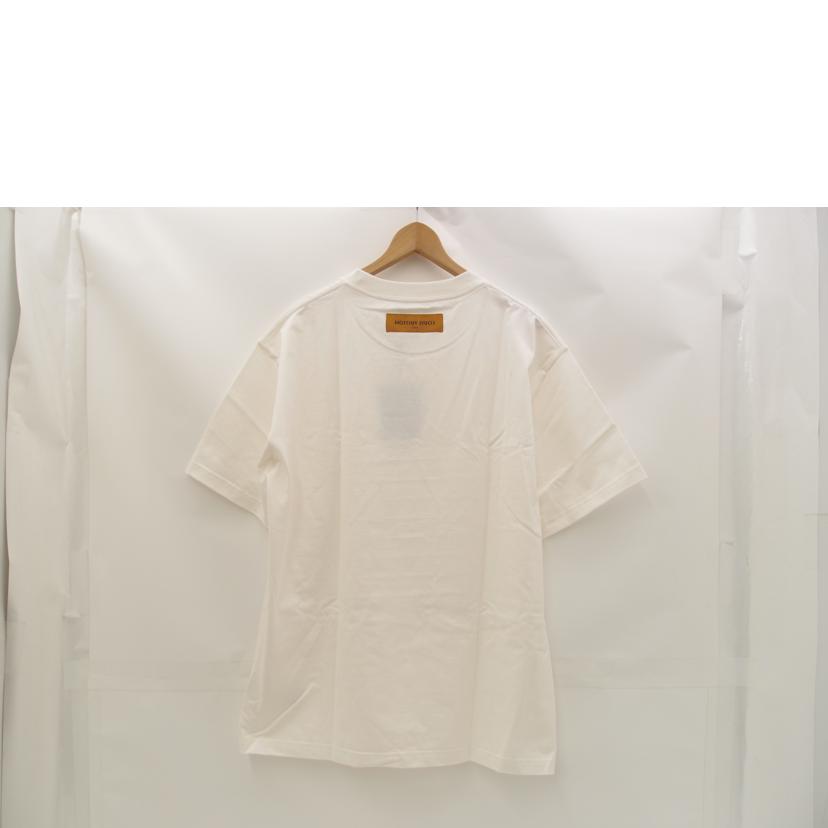 LV ルイ・ヴィトン/エンボスLVロゴ半袖Tシャツ/RM222Q DT3 HNY55W//Sランク/69