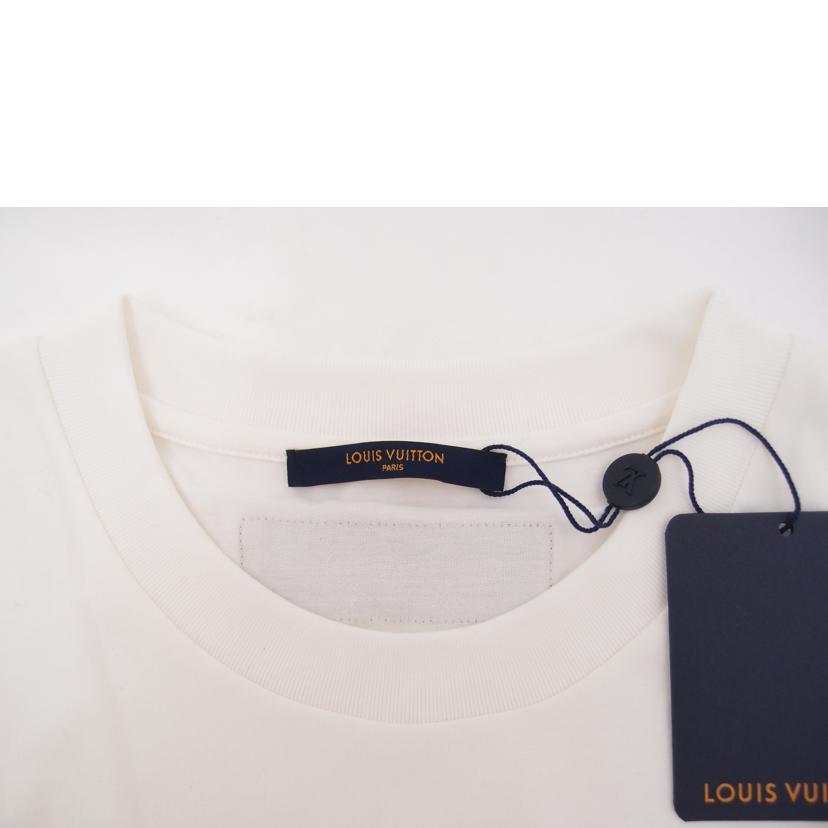 LV ルイ・ヴィトン/エンボスLVロゴ半袖Tシャツ/RM222Q DT3 HNY55W//Sランク/69