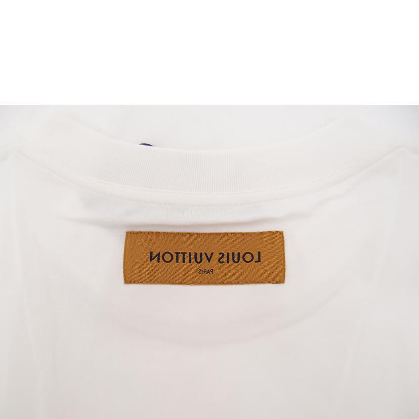 LV ルイ・ヴィトン/エンボスLVロゴ半袖Tシャツ/RM222Q DT3 HNY55W//Sランク/69