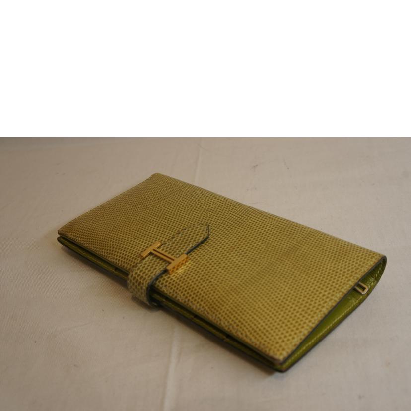 HERMES エルメス/ベアンスフレ/リザード//□F/Bランク/92