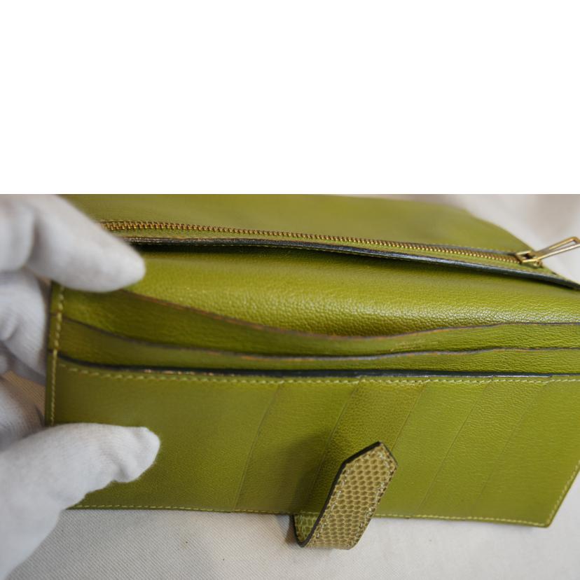 HERMES エルメス/ベアンスフレ/リザード//□F/Bランク/92