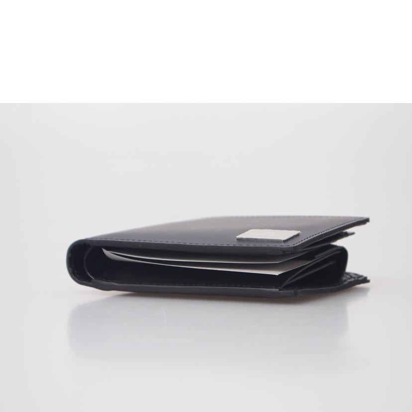CK CALVIN KLEIN シーケーカルバンクライン/二つ折り財布 ネイビー×ブラック//SAランク/76