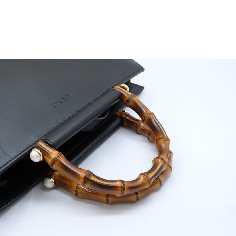 GUCCI グッチ/ニムフェアミディアムバンブートート/453766//493075/Bランク/03