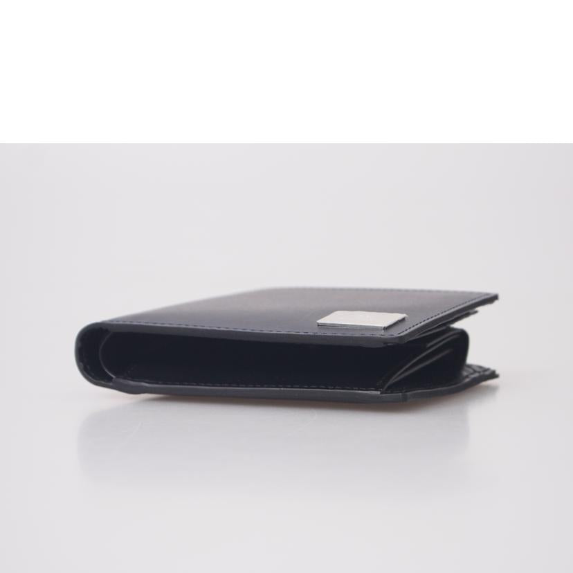 CK CALVIN KLEIN シーケーカルバンクライン/二つ折り財布 ネイビー×ブラック//SAランク/76
