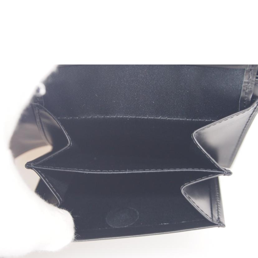 CK CALVIN KLEIN シーケーカルバンクライン/二つ折り財布 ネイビー×ブラック//SAランク/76