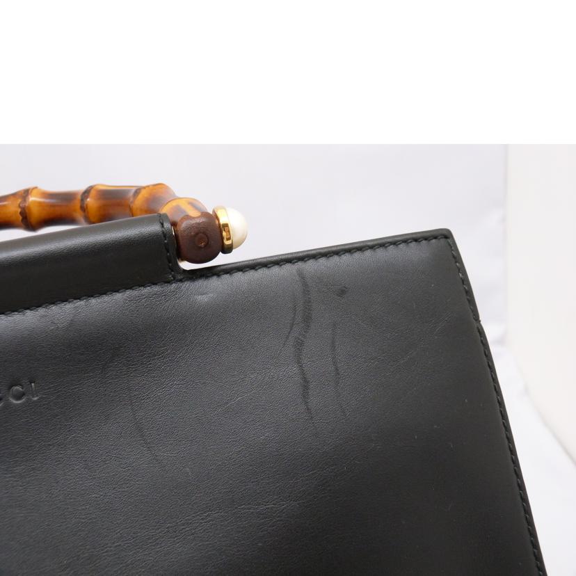 GUCCI グッチ/ニムフェアミディアムバンブートート/453766//493075/Bランク/03