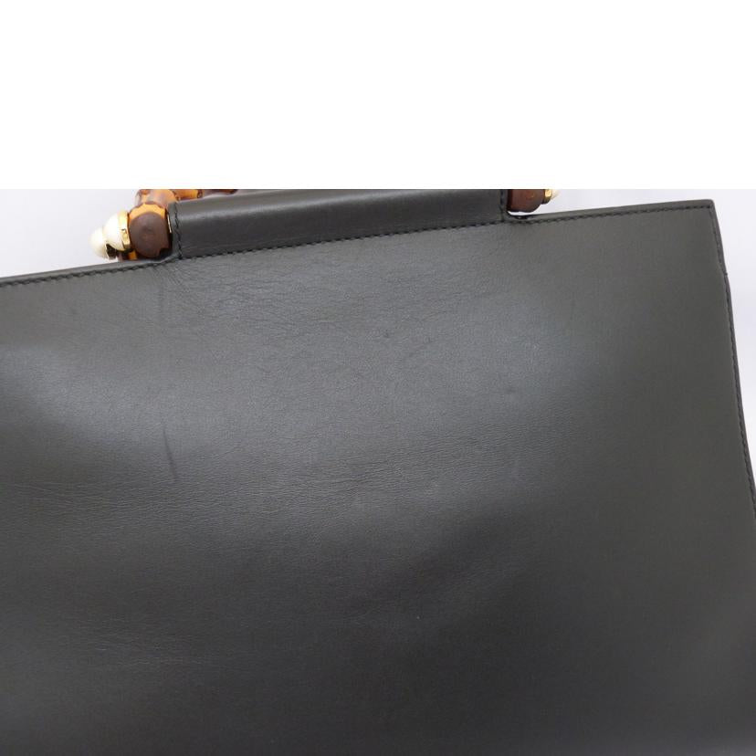 GUCCI グッチ/ニムフェアミディアムバンブートート/453766//493075/Bランク/03