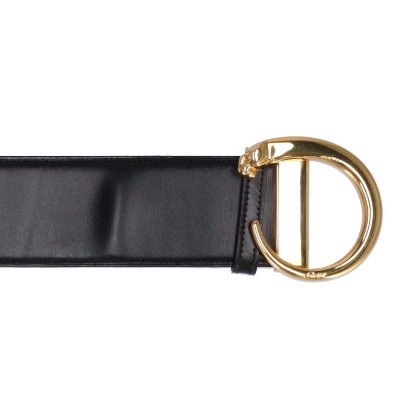 Cartier カルティエ 小物 雑貨 レディース メンズ ブラック 黒 ゴールド/パンテールレザーベルト//ABランク/75