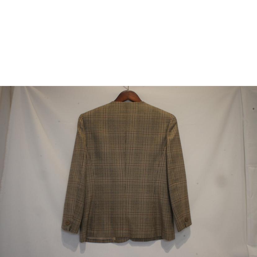 BURBERRY'S バーバリーズ/ノーカラーウールチェックジャケット//ABランク/92