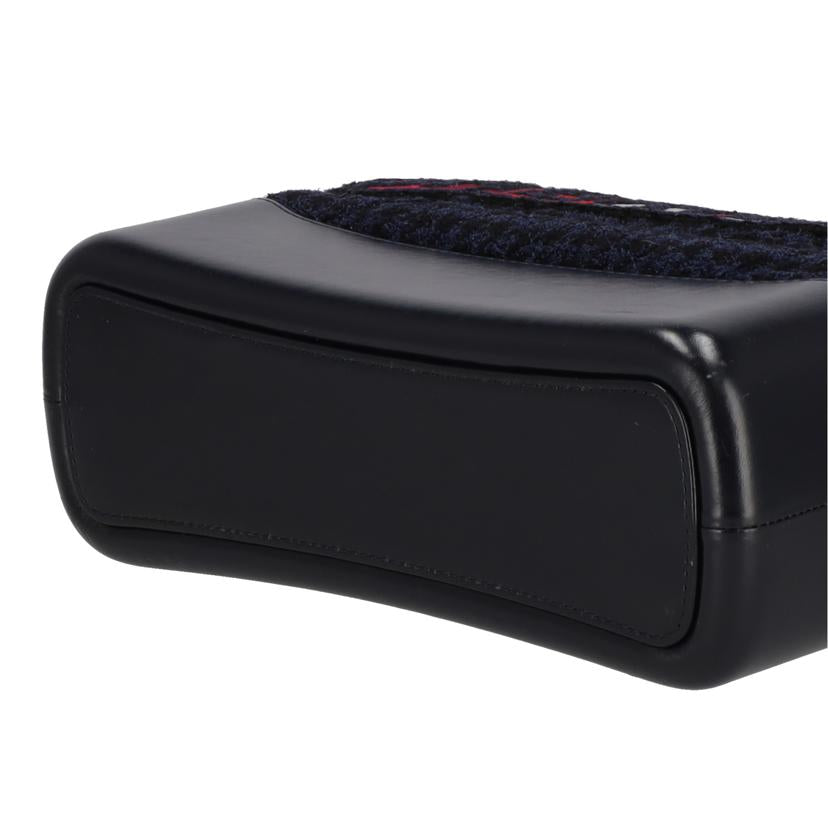 CHANEL シャネル/ガブリエル ツイード チェーンショルダー/ネイビー×ブラック//245*****/Cランク/01