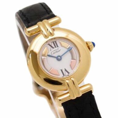 Cartier カルティエ 腕時計 ホワイト文字盤 レディース/マストコリゼ・ヴェルメイユ/クオーツ/W100665401//1902CC353935/ABランク/69