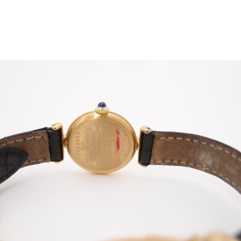 Cartier カルティエ 腕時計 ホワイト文字盤 レディース/マストコリゼ・ヴェルメイユ/クオーツ/W100665401//1902CC353935/ABランク/69