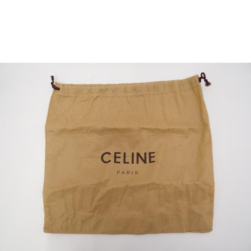 CELINE セリーヌ/マカダム柄コスメポーチ/ブラック//MC98/2/SAランク/69