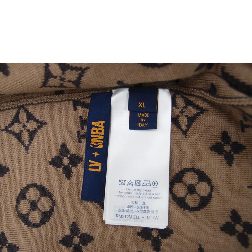 LV ルイ・ヴィトン/NBAモノグラム グラフィックジップアップニットブルゾン/RM212M ZLL HLN11W//Aランク/69