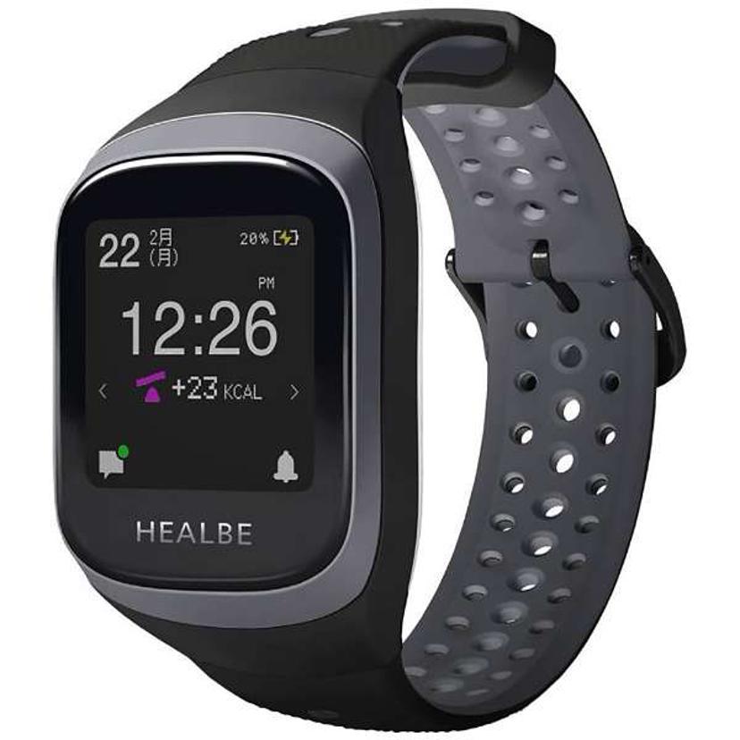 HEALBE ヒールビー/GoBe3 スマートウォッチ/HGB3-BK-GY//110*************/SAランク/52