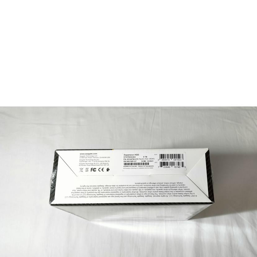 SEAGATE シーゲート/外付けHDD 8TB/SRD0NF2//NAC6B1G7/SAランク/52
