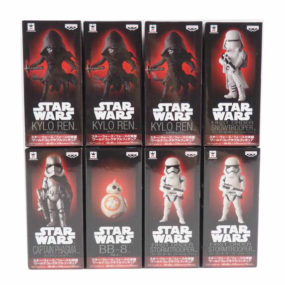 バンプレスト/STARWARS WCF フィギュア 8個セット/フォースの覚醒//SAランク/79