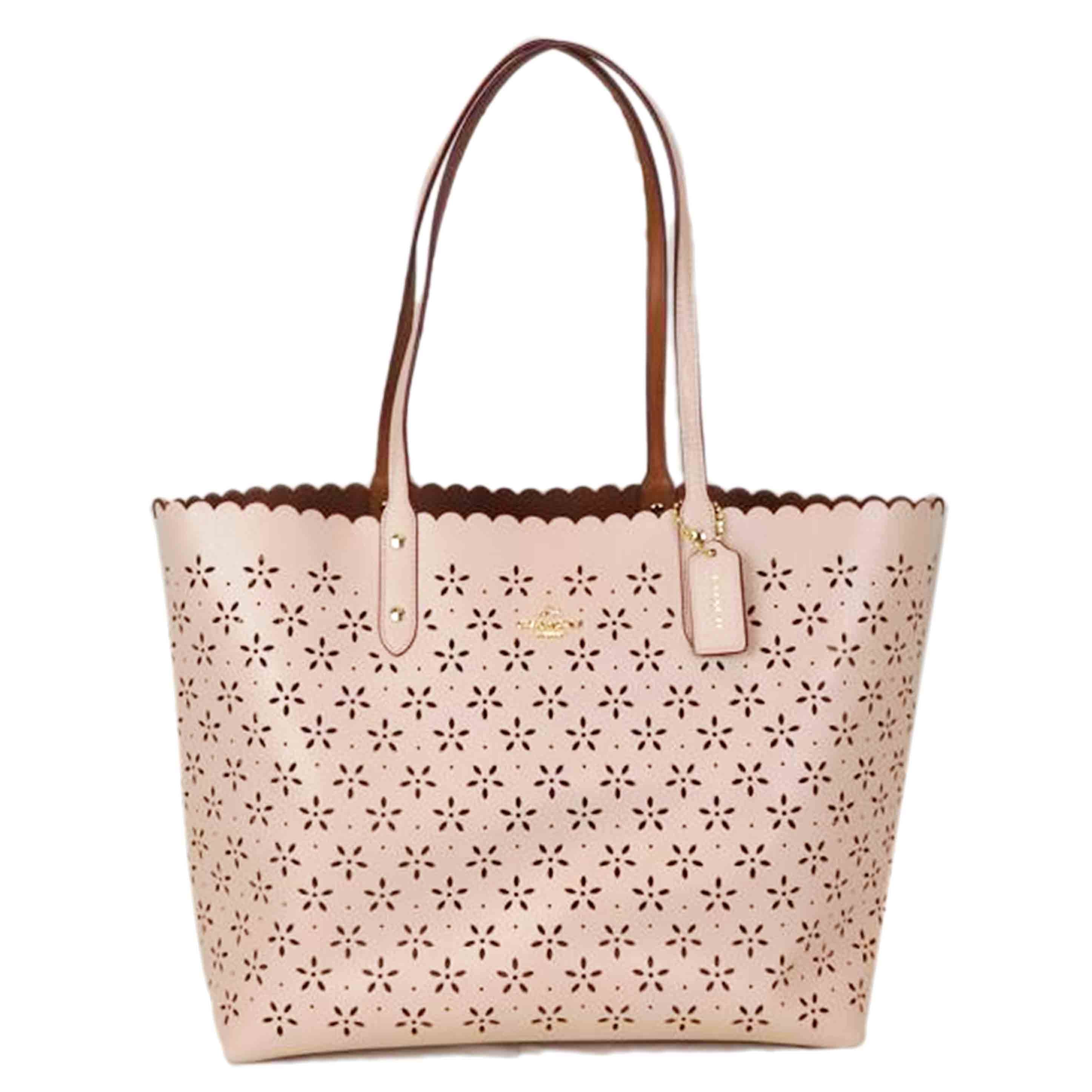 COACH コーチ/フローラルレーザーカットトート/F37650//A16**/Aランク/93