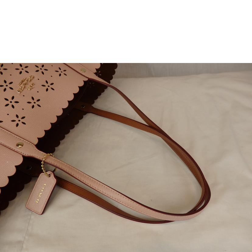 COACH コーチ/フローラルレーザーカットトート/F37650//A16**/Aランク/93