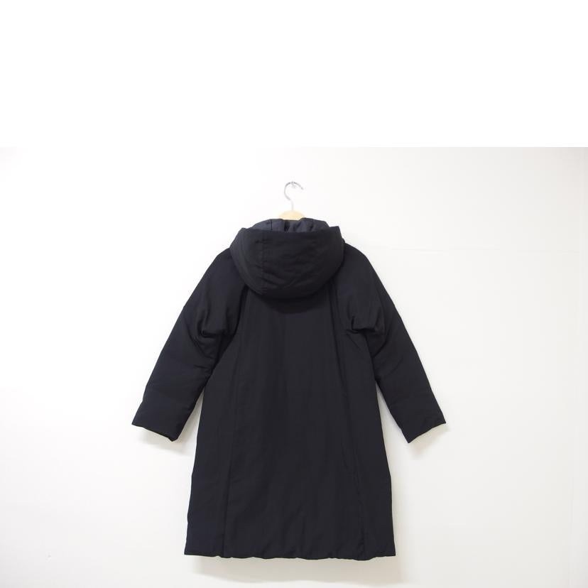 SALON/SALON フード付ダウンコート ブラック サイズS/19AQP-01//Aランク/83