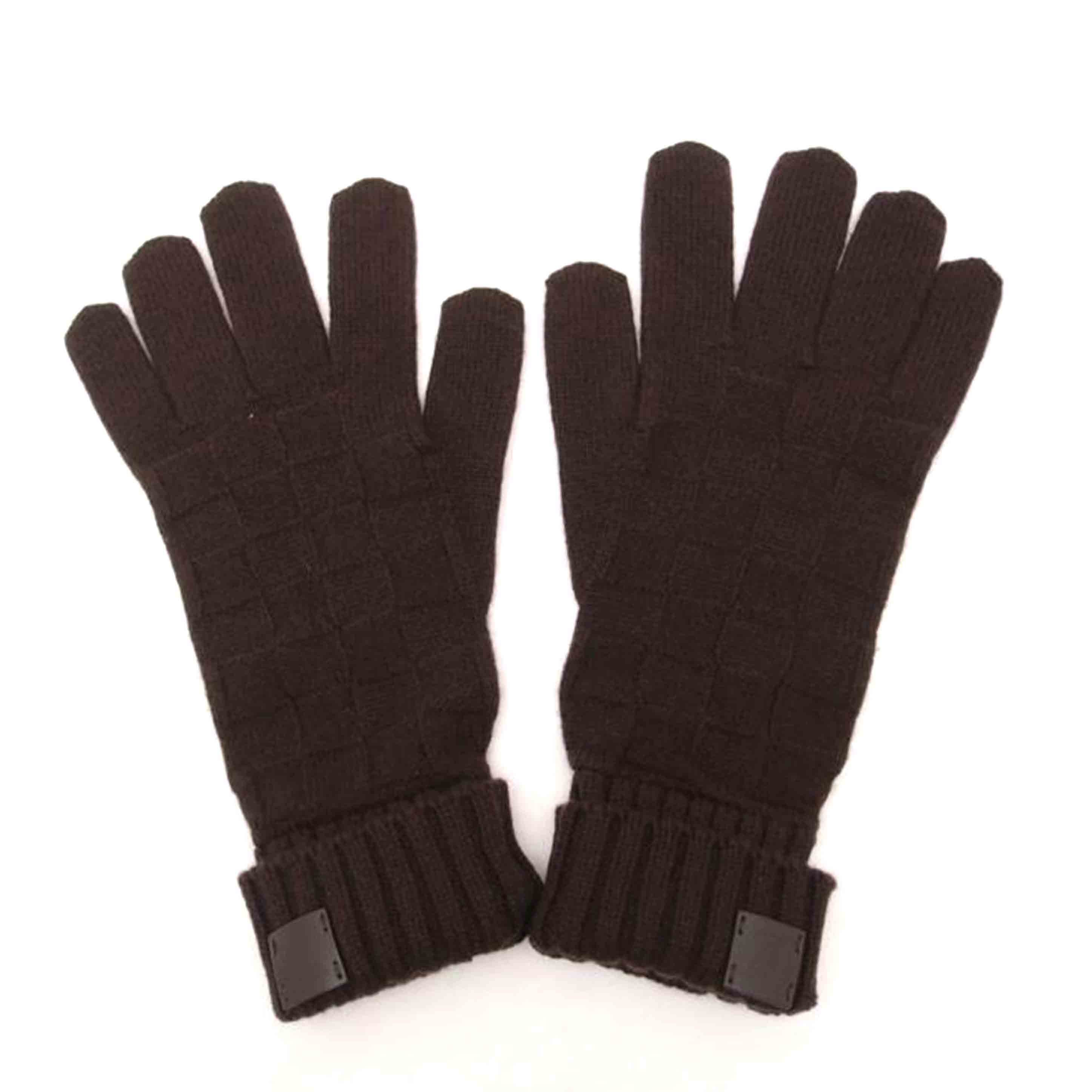 LV ルイ・ヴィトン/ダミエ ゴンヘルシンキ 手袋/M72682//Aランク/69