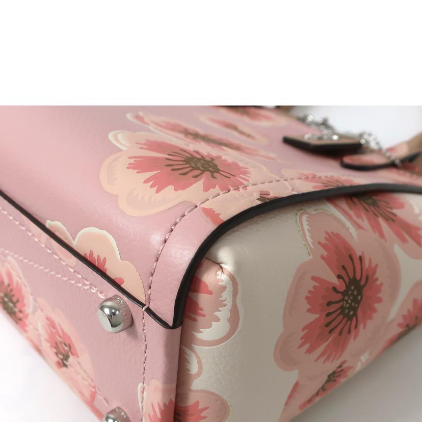 COACH コーチ/トループ トート ウィズ サクラ ブロッサム プリントトートバッグ 桜 春 2WAY/93969//Aランク/65