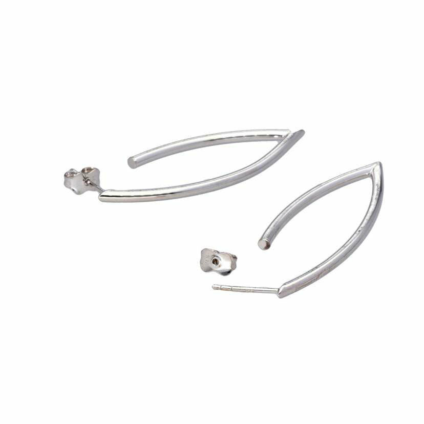 /K18WGピアス HAP-0507//SAランク/75