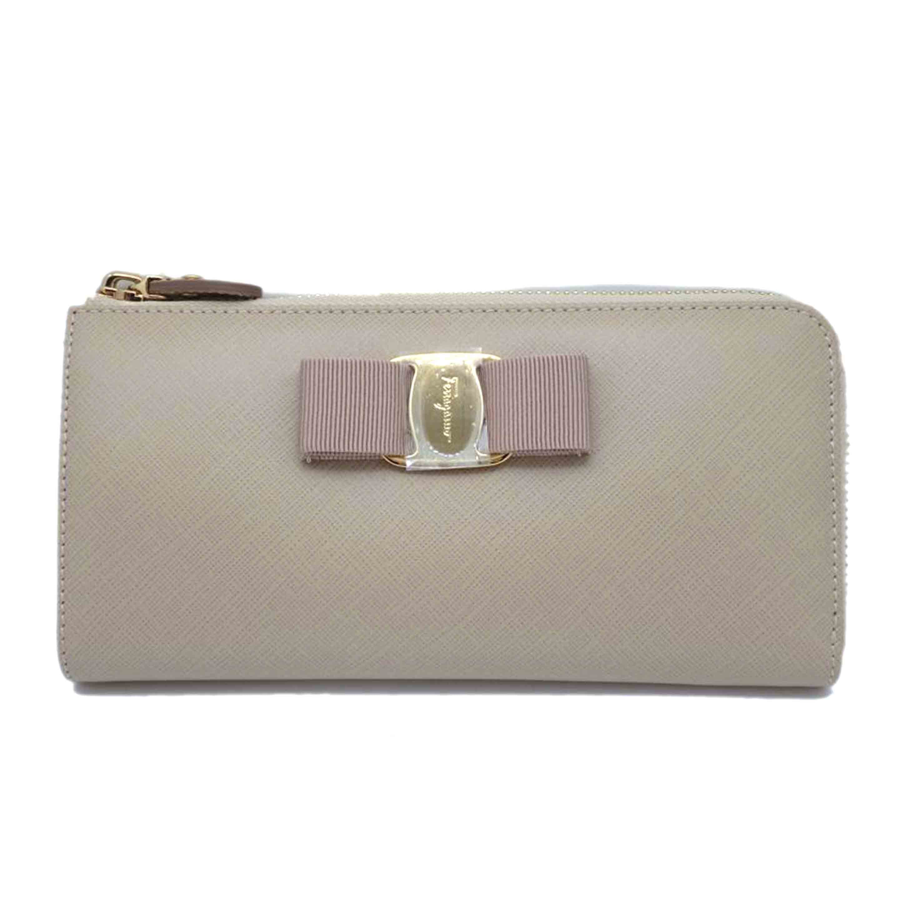 Ferragamo フェラガモ/L字ファスナー付長財布/22-C124//Sランク/93