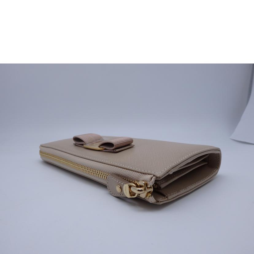 Ferragamo フェラガモ/L字ファスナー付長財布/22-C124//Sランク/93
