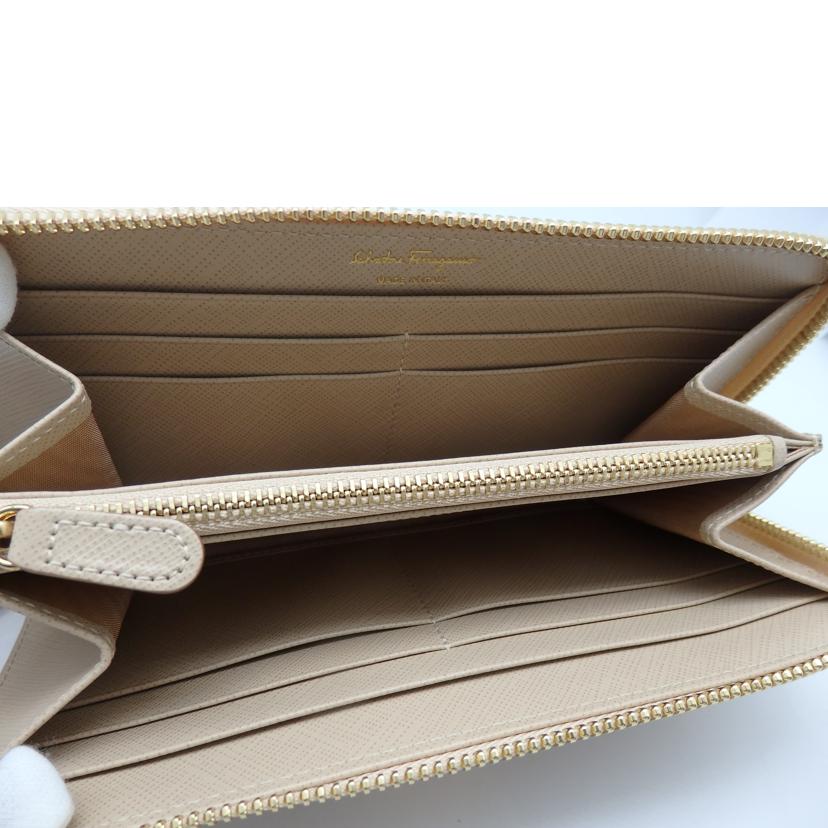 Ferragamo フェラガモ/L字ファスナー付長財布/22-C124//Sランク/93