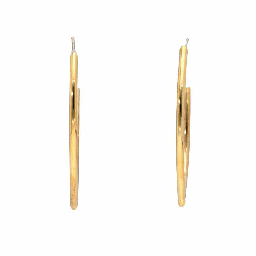 /K18ピアス HAP-0507//SAランク/75