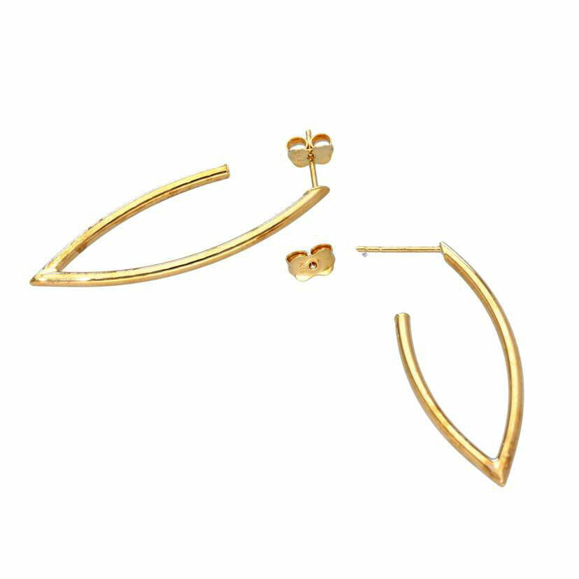 /K18ピアス HAP-0507//SAランク/75