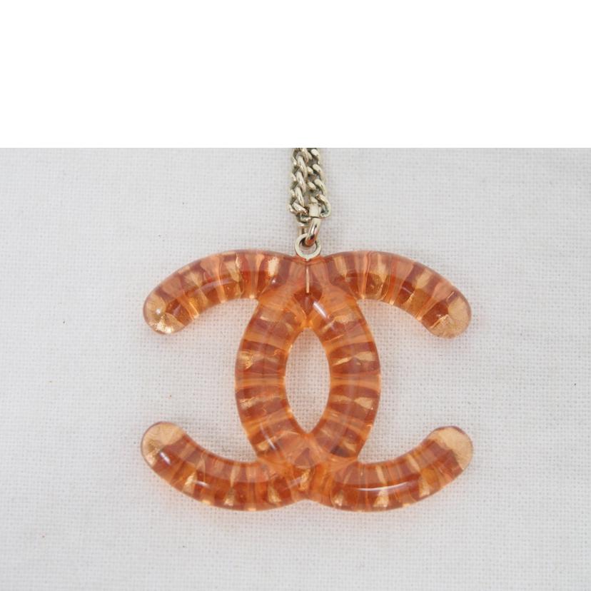 CHANEL シャネル/ココマーク/ラインストーン/ネックレス/D18//Bランク/78