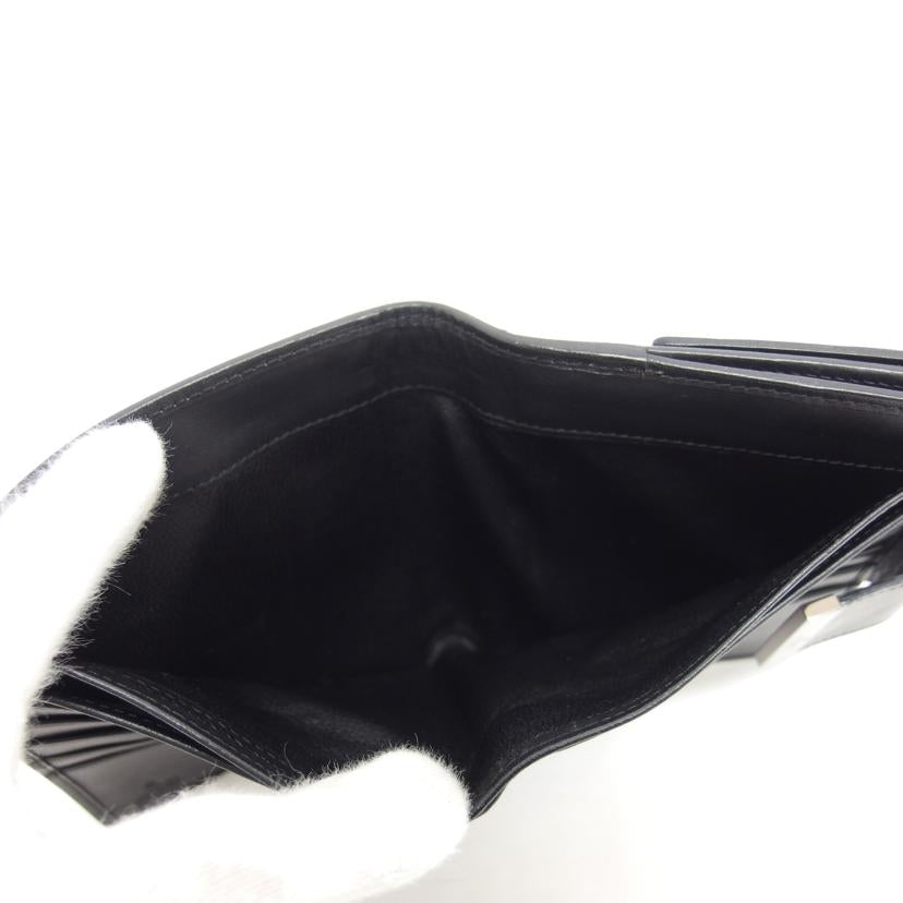 GUCCI グッチ コンパクトウォレット/GGキャンバス/Wホック財布/ブラック/035・3661//224*/Bランク/04