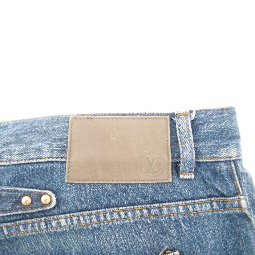 LV ルイ・ヴィトン/バックストラップレザーパッチダメージデニム/HAD86WDL4//Aランク/69