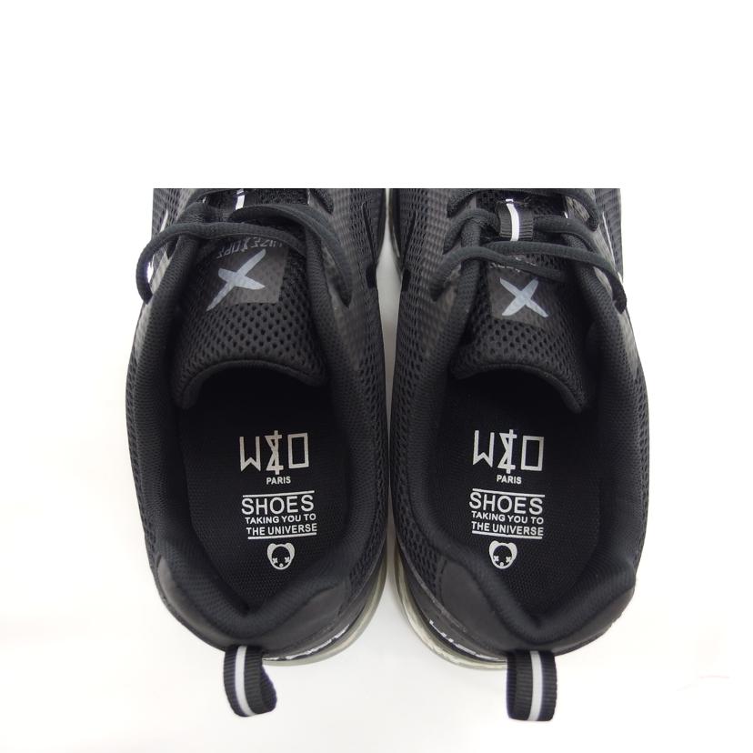 WIZE&OPE ワイズアンドオープ 光るスニーカー/X-RUNローカットスニーカー/ブラック//Aランク/04