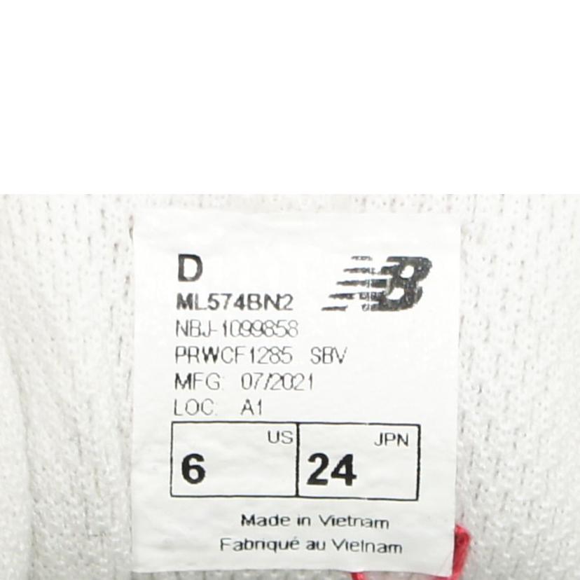 NB ニューバランス/ローカットスニーカー/ML574BN2//サイズ:24cm/Bランク/75