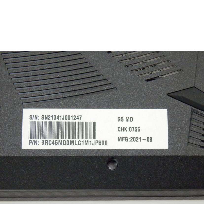 GIGABYTE GIGABYTE/ノートパソコン/MD-51JP123SH/MD-51JP123SH//21341J001247/Sランク/88