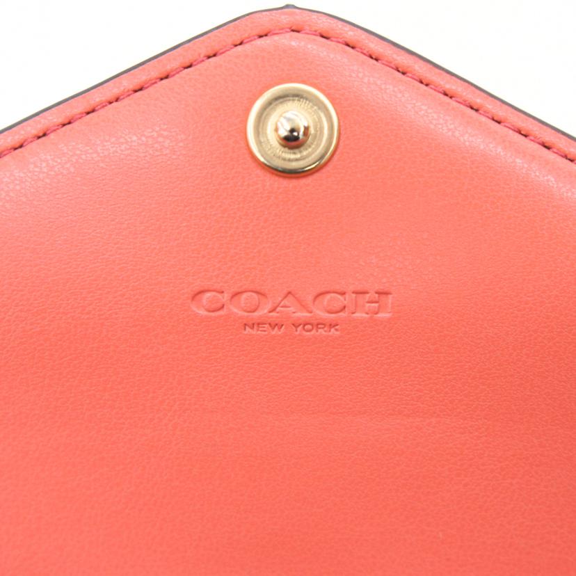 COACH コーチ/ソフトウォレット ウィズ ミニ ビンテージ/67169//L18**/Bランク/37