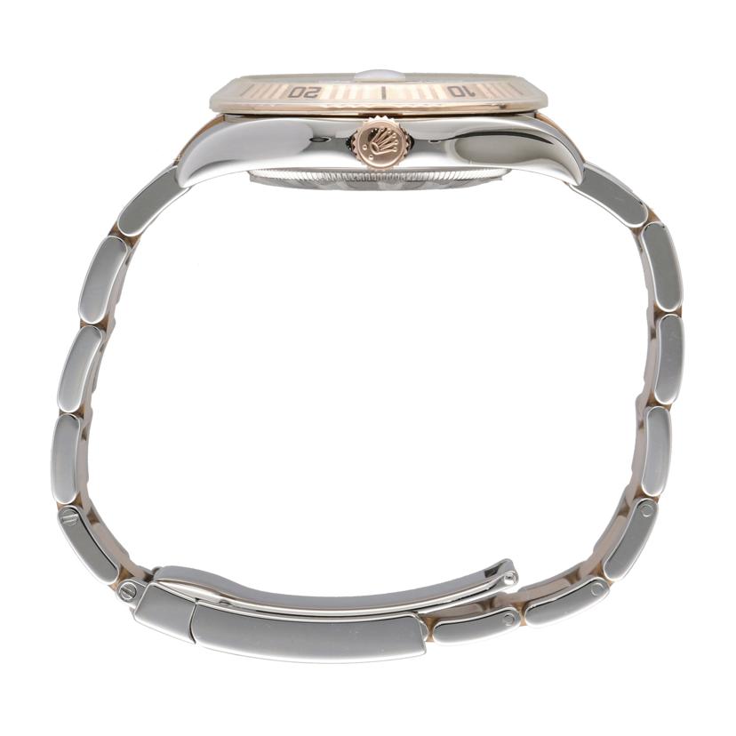 ROLEX ロレックス 腕時計 2005年頃製造 新品仕上済 ステンレス ピンクゴールド コンビ メンズ/デイトジャスト・ターノグラフ/シルバー/D番/116261//D37**********/Aランク/75