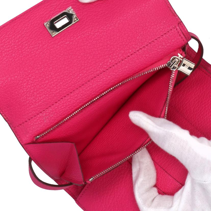 HERMES/ケリーウォレット コンパクト//D A********/Aランク/85