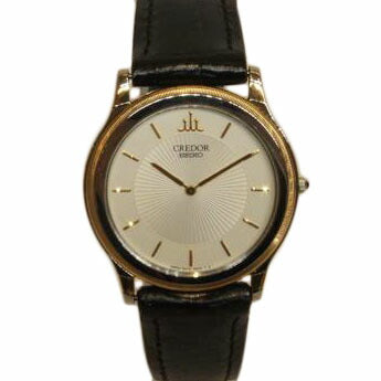 SEIKO セイコー/CREDORクレドールクォーツK18YG/SS/レザーベルト/5A74-2000//490044/Aランク/92