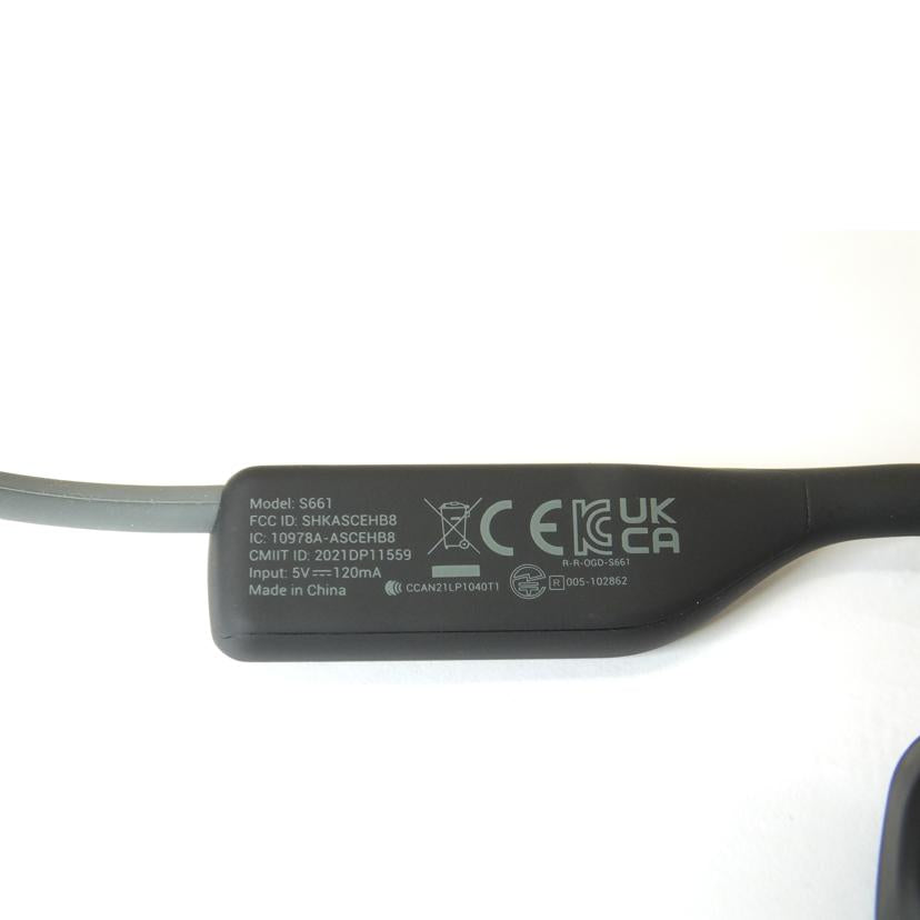 SHOKZ ショックス/骨伝導イヤホン/AFT-EP-000022//Bランク/88