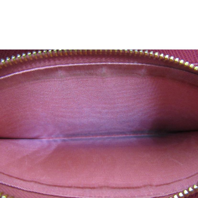 PRADA/ラウンドファスナー長財布/サフィアーノ/1ML506//Bランク/63