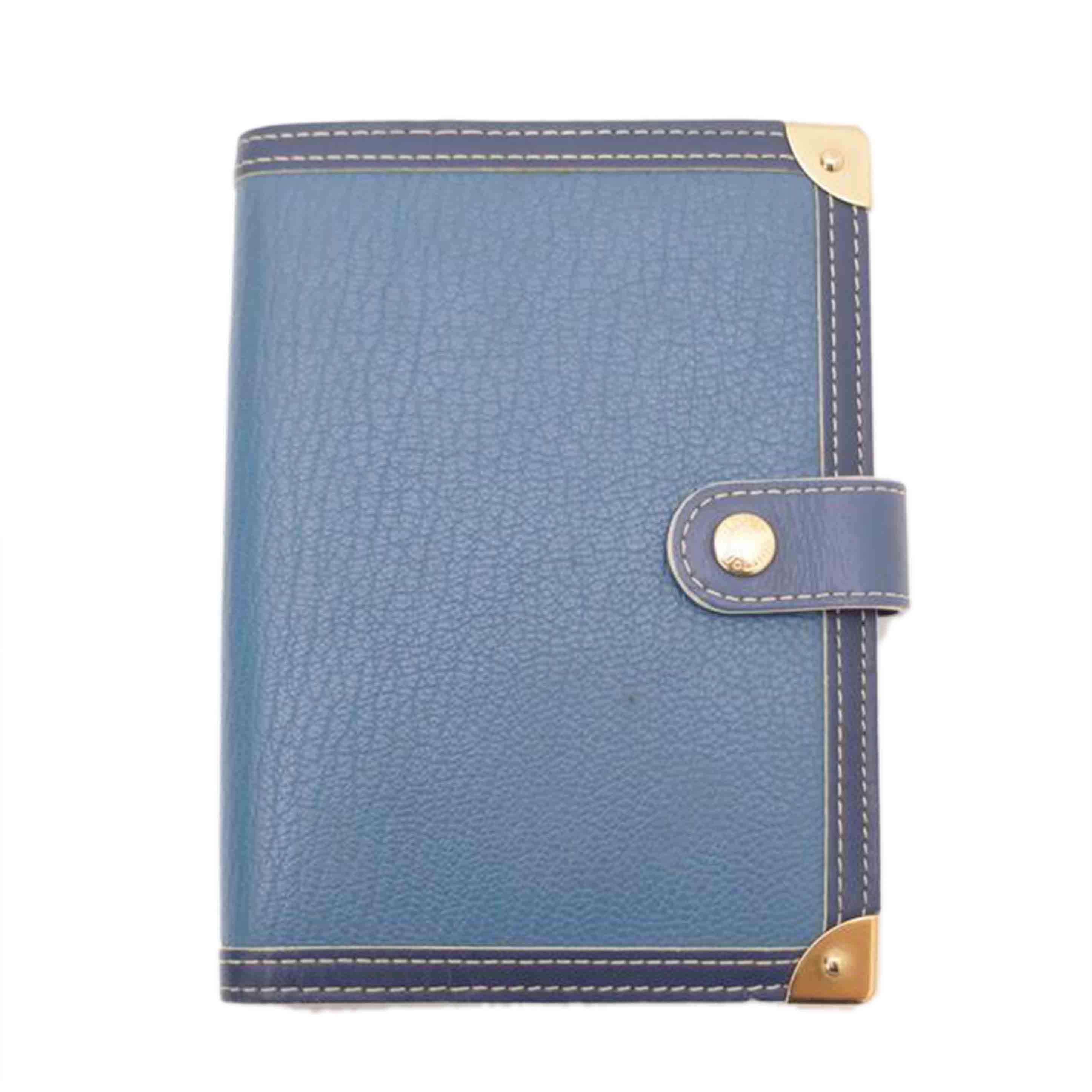 LOUIS VUITTON ルイ・ヴィトン ビトン 手帳カバー 青/アジェンダPM/スハリ/R20887//CA1***/ABランク/69