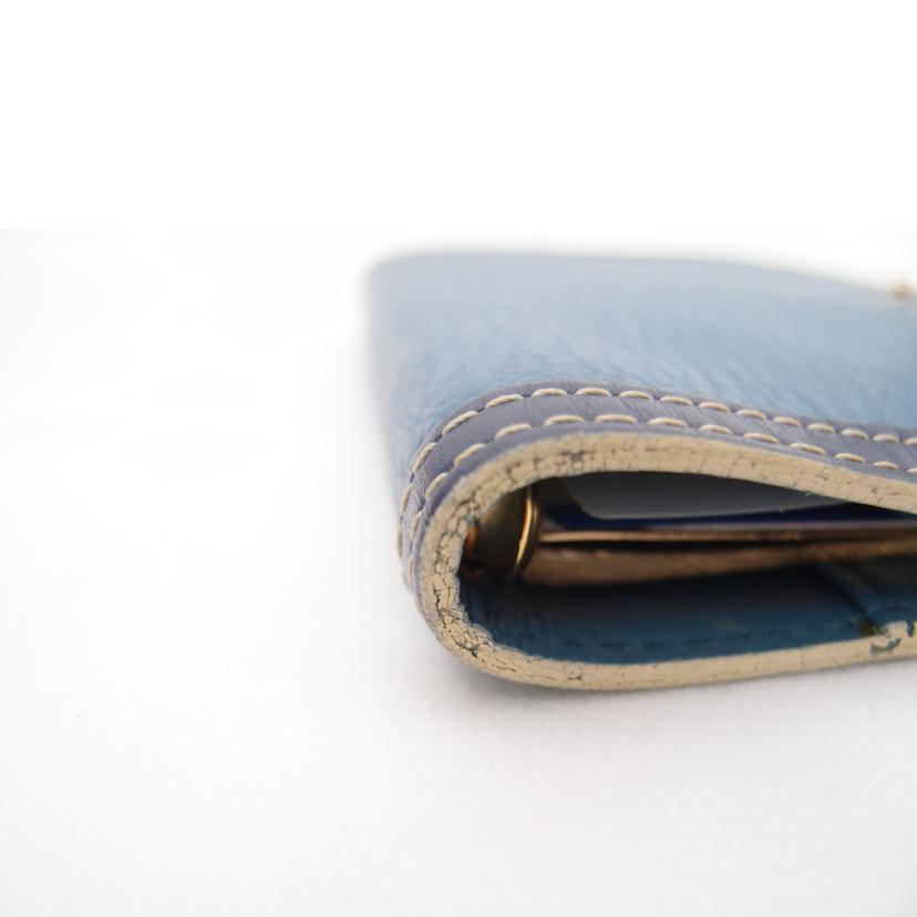 LOUIS VUITTON ルイ・ヴィトン ビトン 手帳カバー 青/アジェンダPM/スハリ/R20887//CA1***/ABランク/69