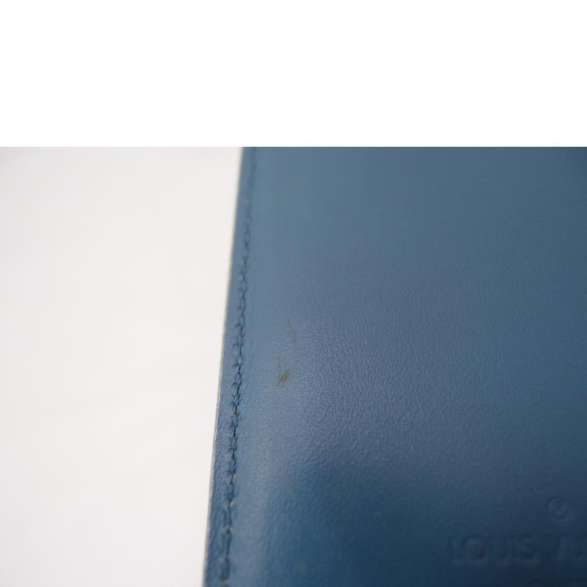 LOUIS VUITTON ルイ・ヴィトン ビトン 手帳カバー 青/アジェンダPM/スハリ/R20887//CA1***/ABランク/69